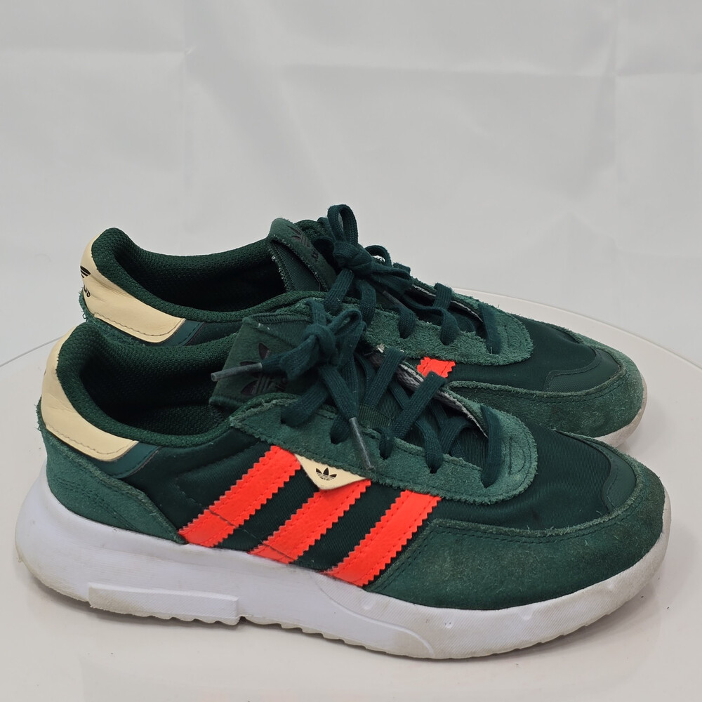 Adidas RETRO RETROPY F2 C Kids/ Boys 3 Green Synthetic Sneakers IG5131